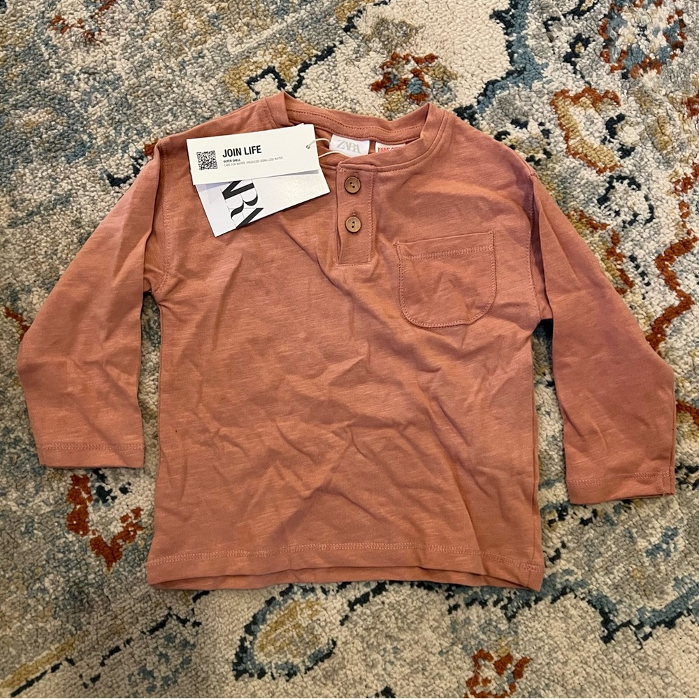 NET Zara Henley toddler shirt